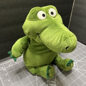 Commonwealth 2004 Stuffed Plush Green Stuffed Alligator Dinosaur Crocodile Toy